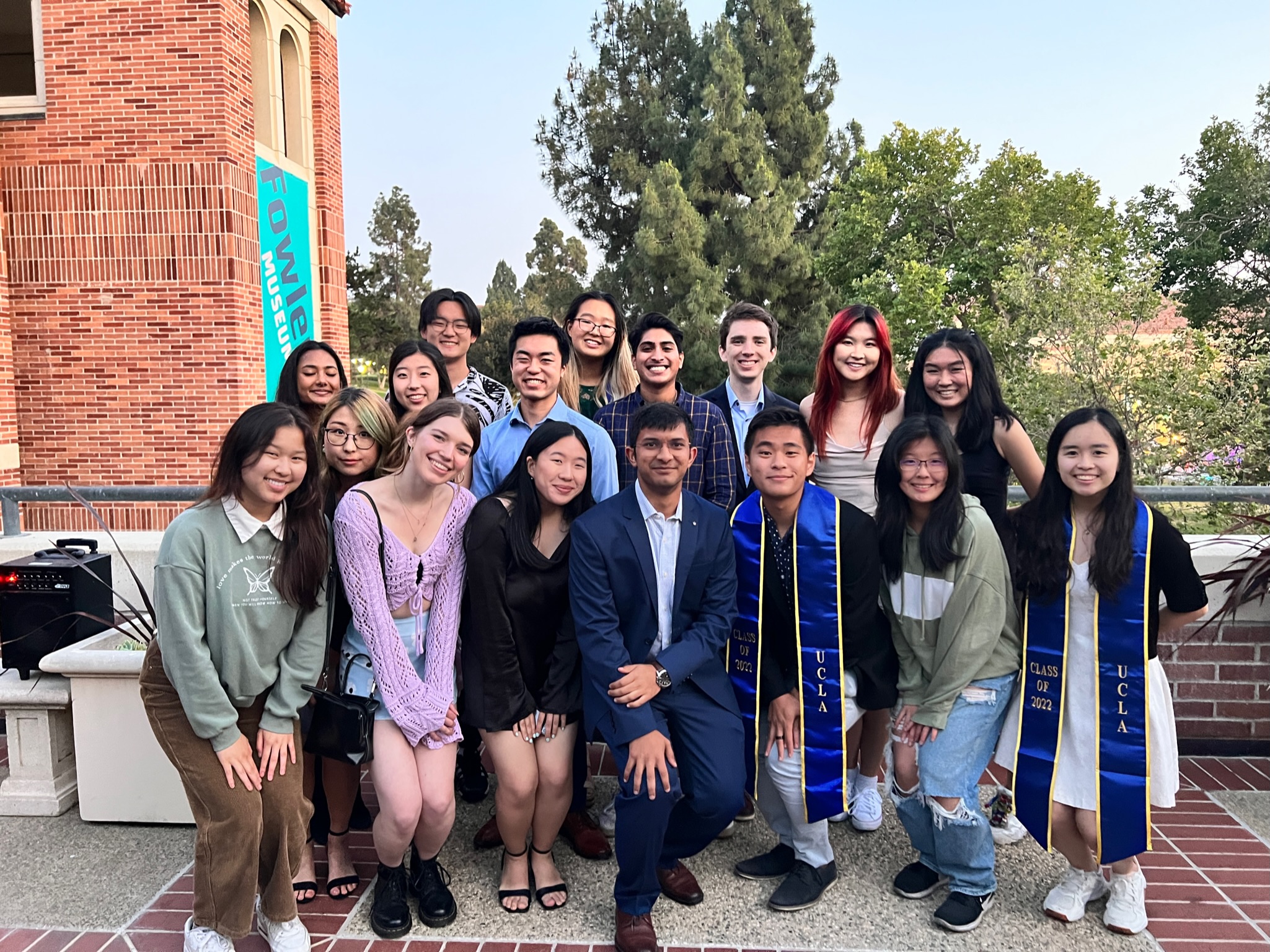 Picture of Teach LA Board and interns at ACM Banquet!